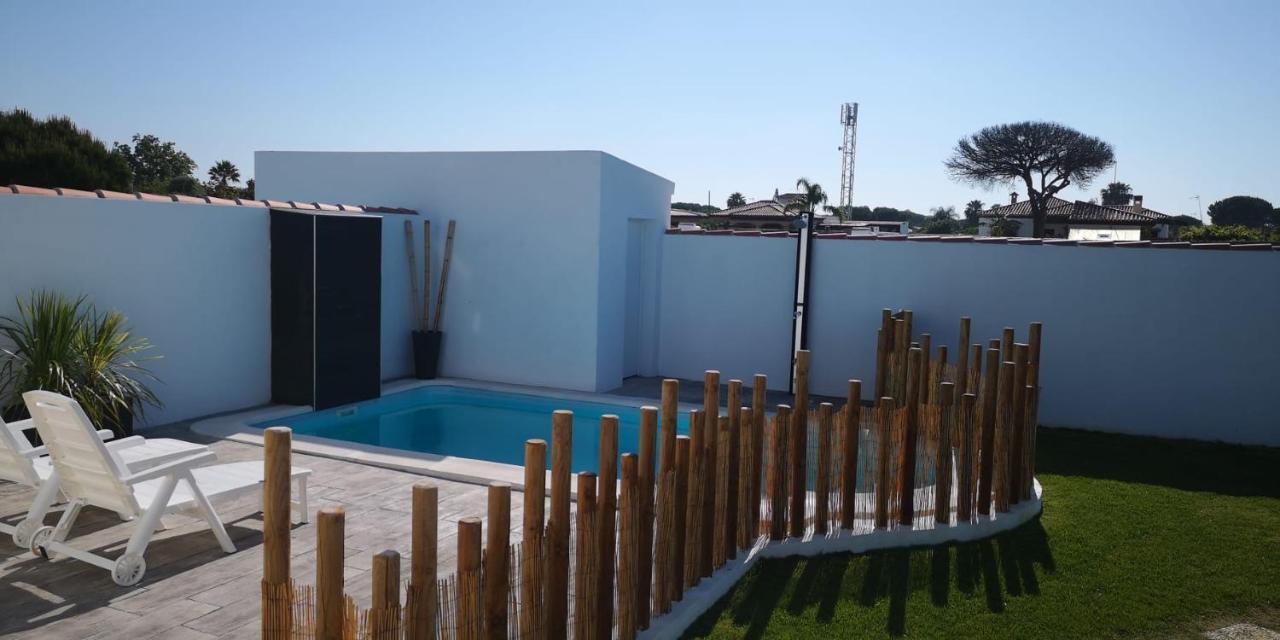 Вилла Palapa Beach , Chalet Con Piscina Privada Y Muy Cerca Del Mar Чиклана-де-ла-Фронтера Экстерьер фото